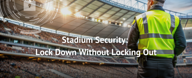 stadium with security